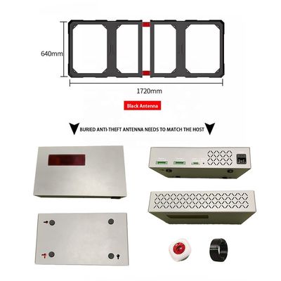 Max 2 Meter EAS Detection System AM Buried Anti Theft System Concealed Antenna