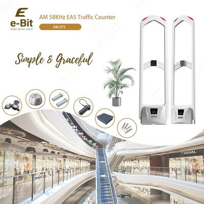 AC 110-240V 58KHz AM EAS System With People Counting Alarm