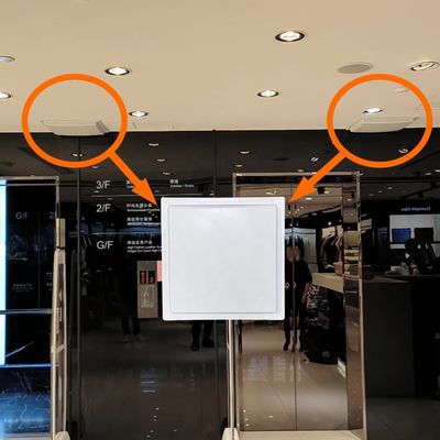 White UHF 860-960 MHz 5-10m Detection Range 1 Host 1 Antenna RFID EAS System