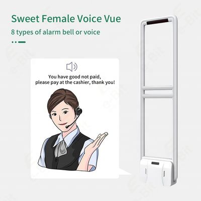 1.4-2.8 Meters EAS 58KHz AM Alarm Anti Shoplifting Systems Retail Store