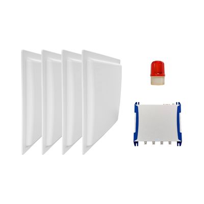 5-10m Detection Range  1 Host 4 Antenna UHF 860-960 MHz RFID EAS System