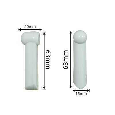 Supermarket Retail Store 63mm Grey EAS 58KHz Security Hard AM Tag