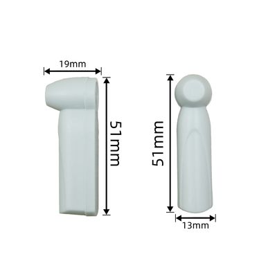 51mm Grey EAS 58KHz Security Hard Acousto Magnetic Tags For Retail Store