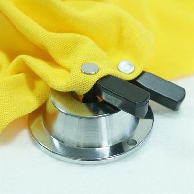 46mm EAS 58KHz Hard AM Security Tags Black ABS For Supermarket Clothing Store