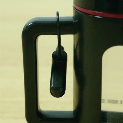 Black EAS 8.2MHz Hard RF Security Tag With Steel Wire For Retail Store