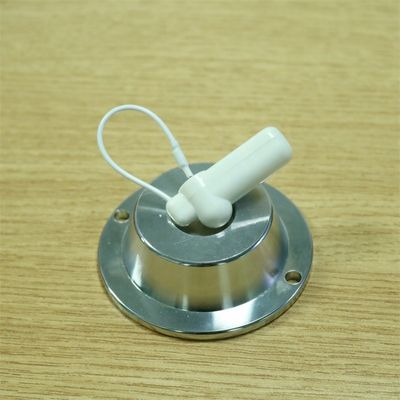 Retail Store EAS 8.2MHz Hard RF Security Tag White With Steel Wire