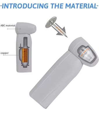 EAS 58KHz AM Security Hard Tag 46mm Grey For Retail Store