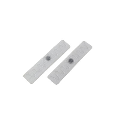 Supermarket Security RFID Soft Label COB Washable Material 70 X 15mm Customizable Chip Code