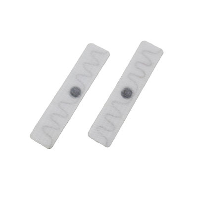 Supermarket Security RFID Soft Label COB Washable Material 70 X 15mm Customizable Chip Code