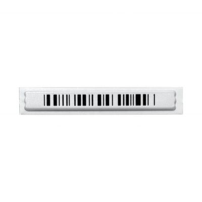 Shopping Mall EAS 58KHz Security AM Soft Label  45 X 6 X 2mm Bar Code