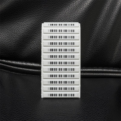 Shopping Mall EAS 58KHz Security AM Soft Label  45 X 6 X 2mm Bar Code