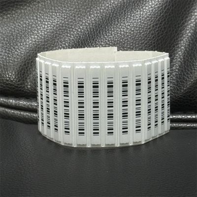 Shopping Mall EAS 58KHz Security AM Soft Label  45 X 6 X 2mm Bar Code