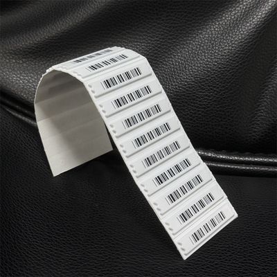 EAS 58KHz Security AM Soft Label  45 X 11 X 2mm Pure Bar Code