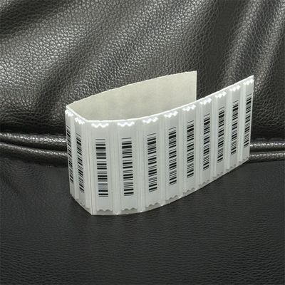 EAS 58KHz Security AM Soft Label  45 X 11 X 2mm Pure Bar Code