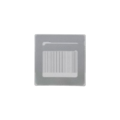 Retail Store EAS 8.2MHz RF Soft Security Tags 40 X 40mm With Bar Code Anti Human Shielding