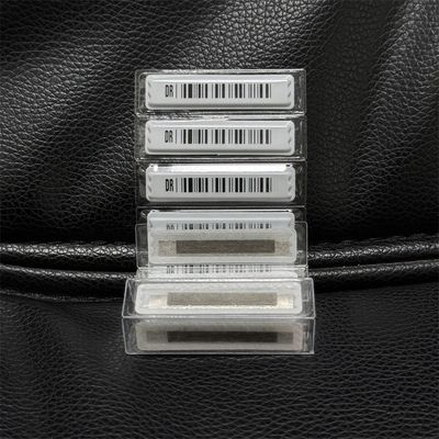 50 X 13 X 2mm Waterproof Bar Code EAS 58KHz Security AM Soft Label