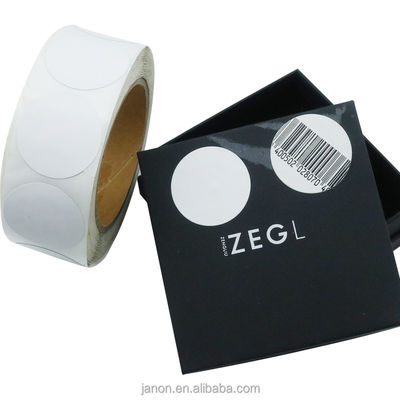 Security RF Soft Label Round EAS 8.2MHz Diameter 40mm Without Bar Code