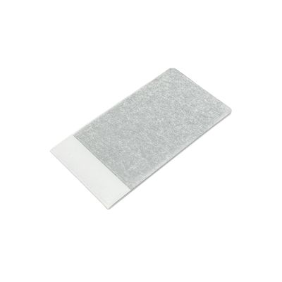 Anti Metal Shield Security RFID Soft Label Silver Customizable Chip Code
