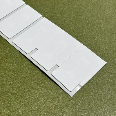 Anti Metal Shield Security RFID Soft Label Silver Customizable Chip Code