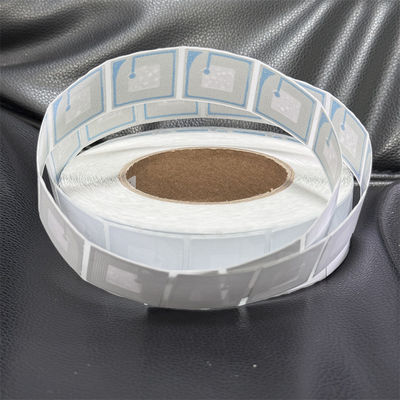 Security RF Soft Label EAS 8.2MHz 30 X 30mm Coated Paper Without Bar Code