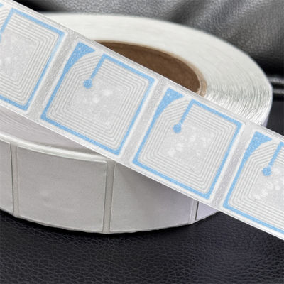 Security RF Soft Label EAS 8.2MHz 30 X 30mm Coated Paper Without Bar Code