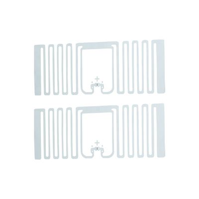 46 X 19mm Silver Roll Customizable Chip Code RFID Soft Label 860-960MHz