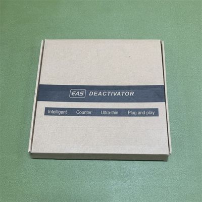 8.2MHz EAS RF Label Deactivator Black Glass Panel Soft Label Degausser