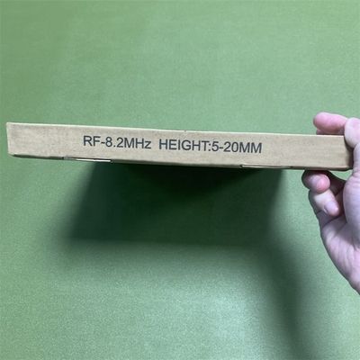 8.2MHz EAS RF Label Deactivator Black Glass Panel Soft Label Degausser