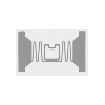860-960MHz RFID Soft Security Tag 53 X 33mm Silver Roll Customizable Chip Code