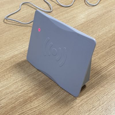 Light Grey 58KHz EAS Label Deactivator Cute ABS Panel AM Soft Label Degausser