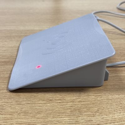 Light Grey 58KHz EAS Label Deactivator Cute ABS Panel AM Soft Label Degausser