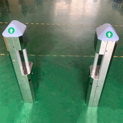 Mirror Stainless Steel Radar Infrared Induction Automatic Swing Turnstile