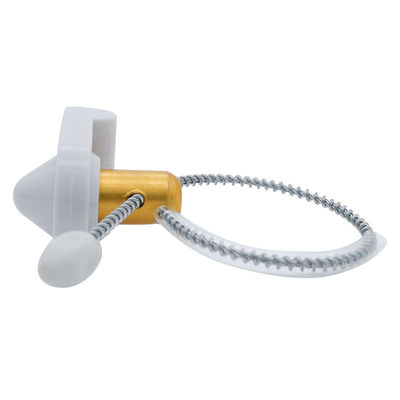 AM EAS 58KHz Security Hard Tag With 50mm Steel Wire For Can Bottle