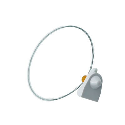 58KHz EAS AM Security Hard Tag With 140mm Steel Wire For Can Bottle Etc