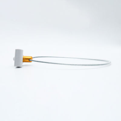 58KHz EAS AM Security Hard Tag With 140mm Steel Wire For Can Bottle Etc