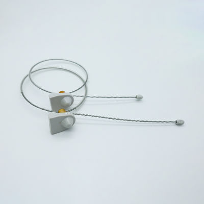 58KHz EAS AM Security Hard Tag With 140mm Steel Wire For Can Bottle Etc