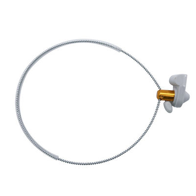 Can Bottle EAS 58KHz AM Security Hard RF Tag With 170mm Steel Wire