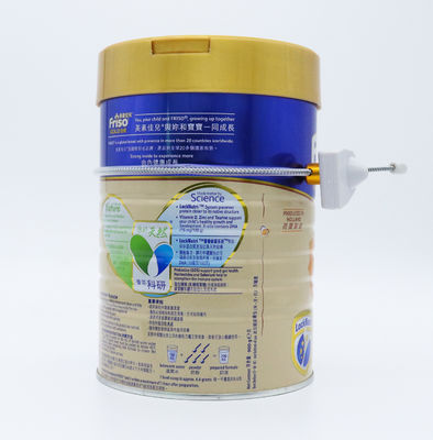 Can Bottle EAS 58KHz AM Security Hard RF Tag With 170mm Steel Wire