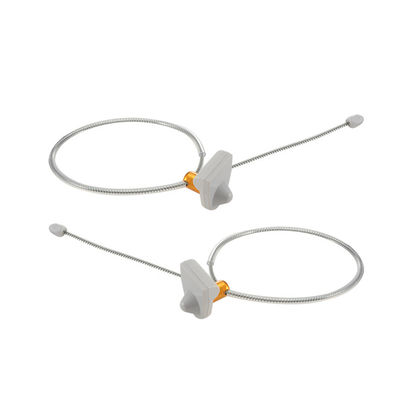 Can Bottle EAS 58KHz AM Security Hard RF Tag With 170mm Steel Wire