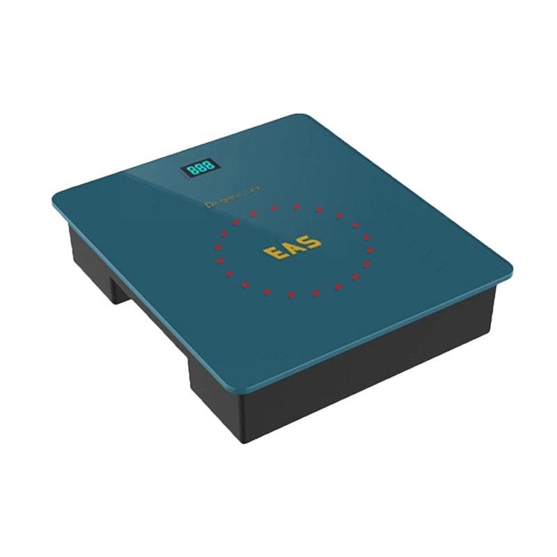 AM 58KHz EAS Label Deactivator Green Glass Panel Soft Label Degausser