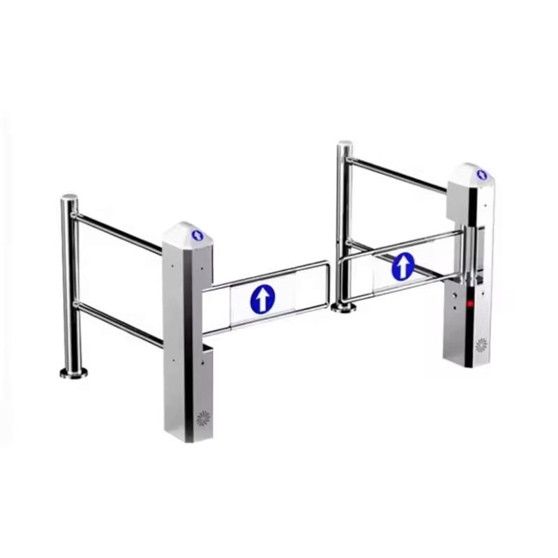 Mirror Stainless Steel Radar Infrared Induction Automatic Swing Turnstile